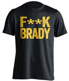 fuck brady la rams black censored shirt