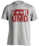 fuck umd duluth DU denver pioneers grey shirt censored