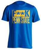 fuck penn state blue pitt panthers censored shirt