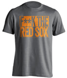 new york mets grey shirt fuck the red sox censored