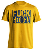 fuck the bulldogs georgia tech tshirt