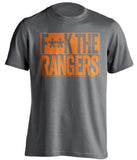 fuck the rangers NYI islanders fan censored grey shirt