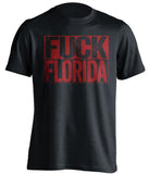 fuck florida fsu state seminoles black shirt uncensored