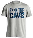 fuck the cavs censored washington wizards grey shirt 