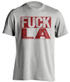 fuck la lakers cleveland cavaliers grey shirt uncensored