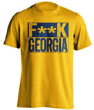 fuck georgia gtech yellow jackets