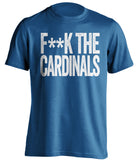 fuck the cardinals blue shirt censored