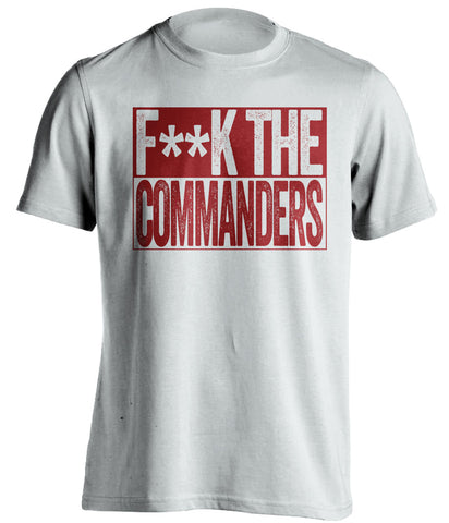 Left Hand Up Who Are We The Commanders Shirt - TheKingShirtS